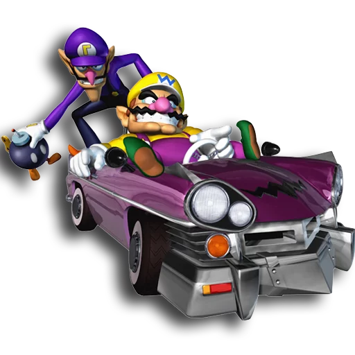 Стікер Telegram «Mario Kart» 👥
