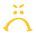 marker face emoji 😒