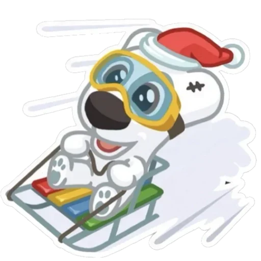 Telegram stiker «Xmas Animals» 🤪