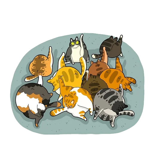 Telegram stiker «Cat^^» 🙃
