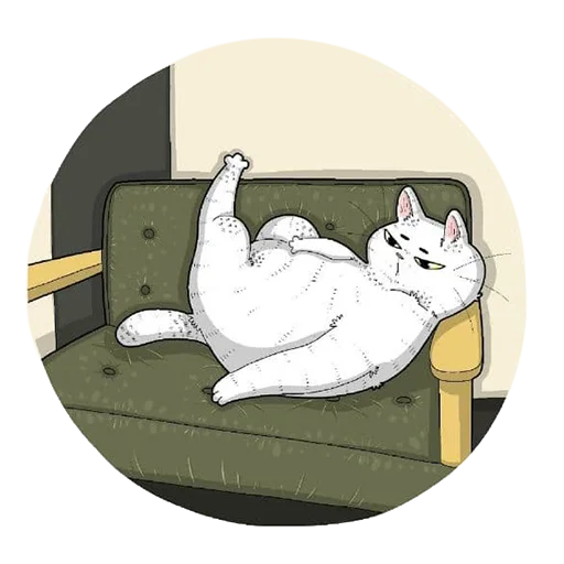 Telegram stiker «Cat^^» 😊