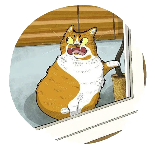 Telegram stiker «Cat^^» 🤓