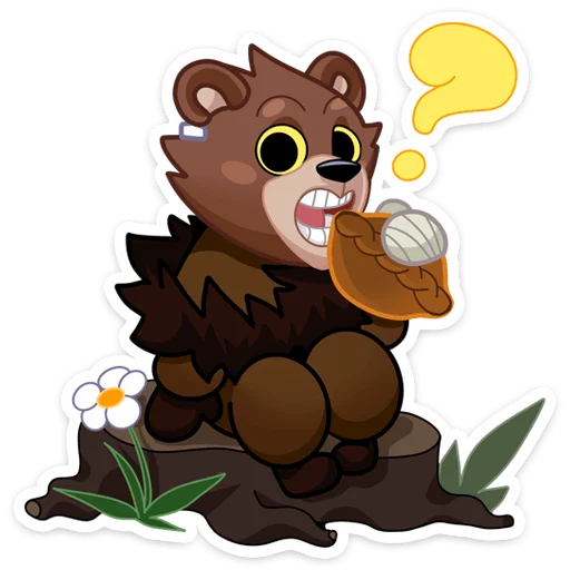 Медвежутка без надписей emoji ❓