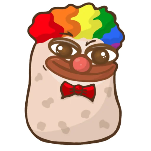 Telegram stiker «Potato» 🤡