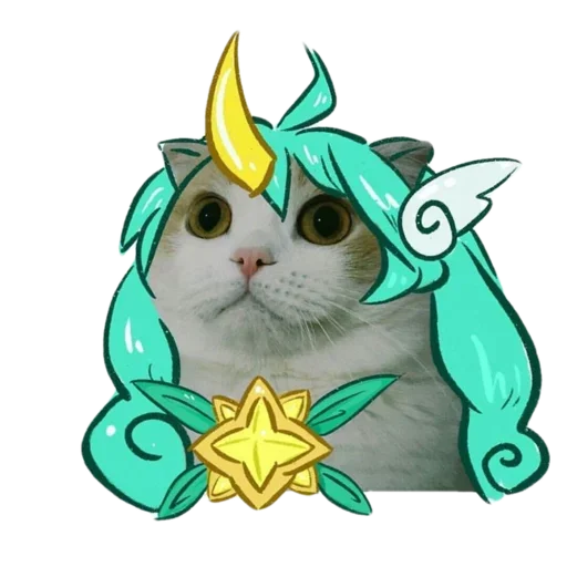 Telegram Sticker «memecats» 🦄