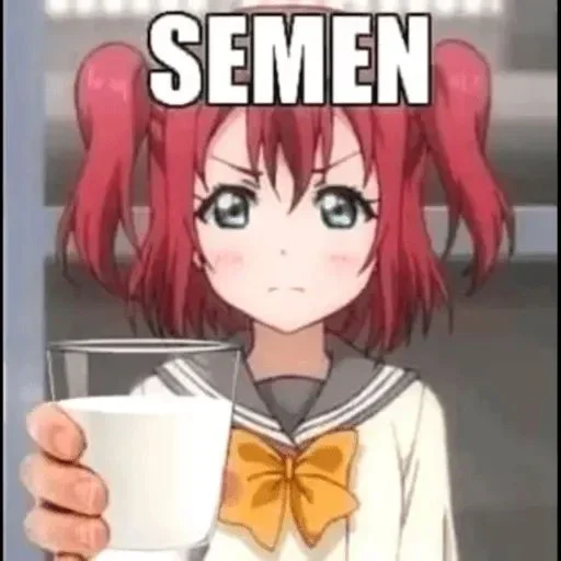 Стикер Anime vulgar memes 👀