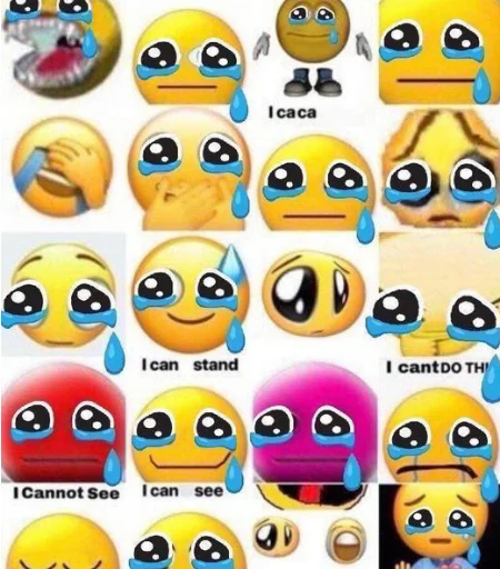 На все случаи жизни emoji 😭