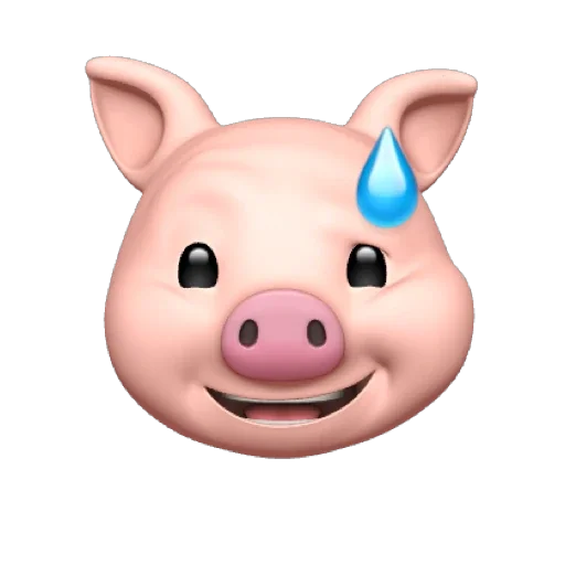 Telegram Sticker «PIG MEMOJI» 🤣