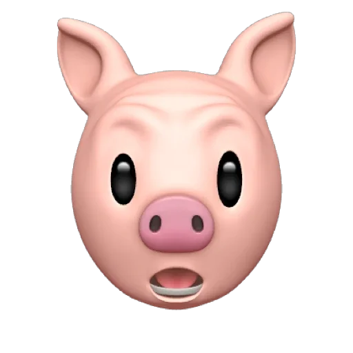 PIG MEMOJI sticker 😳
