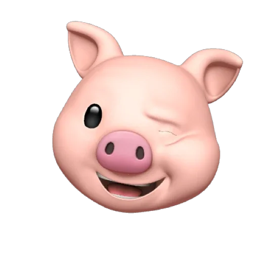PIG MEMOJI sticker 😉