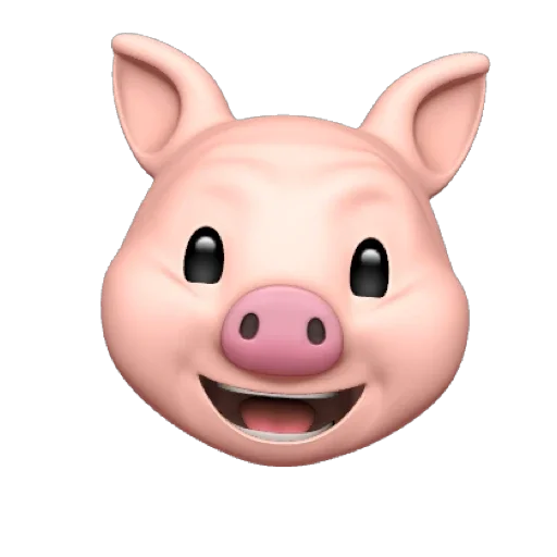 Стікер Telegram «PIG MEMOJI» 😄