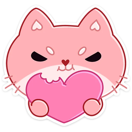 Telegram Sticker «Мео» ❤️