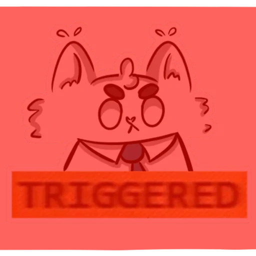 Telegram Sticker «Мяу-Мяу котик Инспурер» 😡