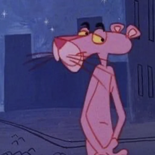 Стикер Pink Panther 🌚