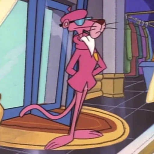 Стикер Pink Panther  😎