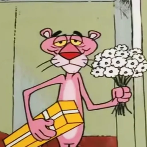 Стикер Pink Panther 💐