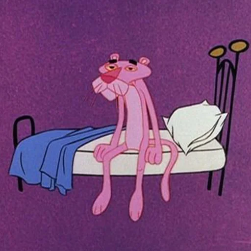 Стикер Pink Panther  😕
