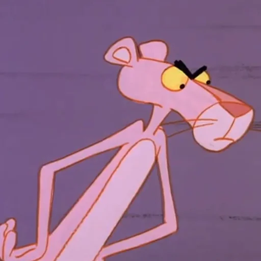 Стикер Pink Panther 😠