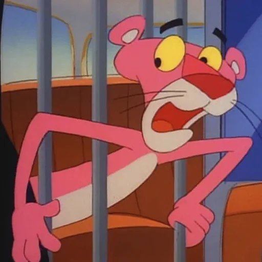 Стикер Pink Panther  😨
