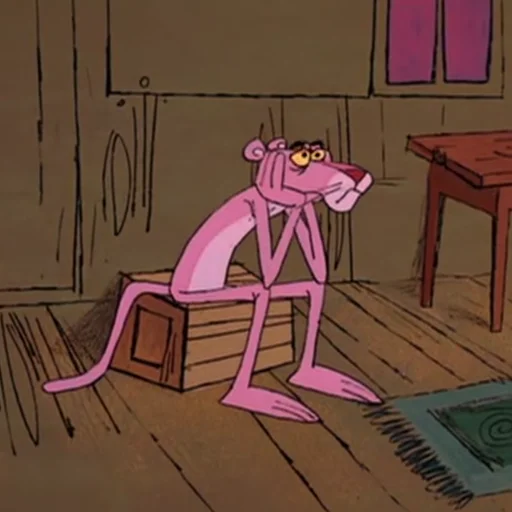 Стикер Pink Panther  😕