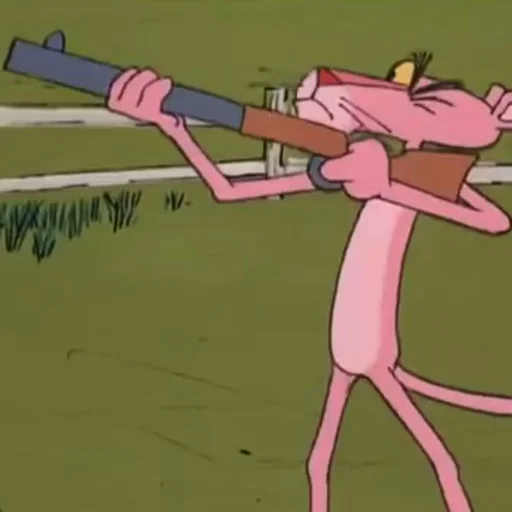 Стикер Pink Panther 🔫