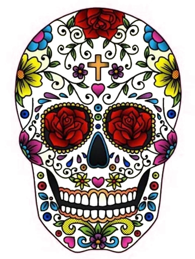 Mexican Skulls emoji 🌹