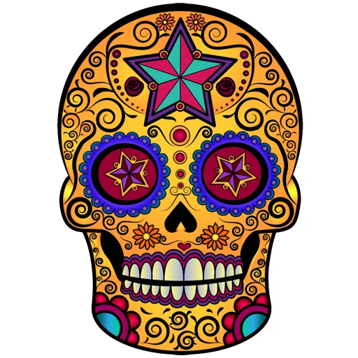 Mexican Skulls emoji ⭐