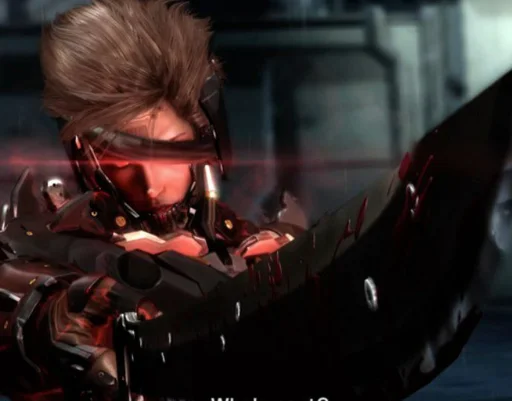 Metal Gear Rising sticker 😡