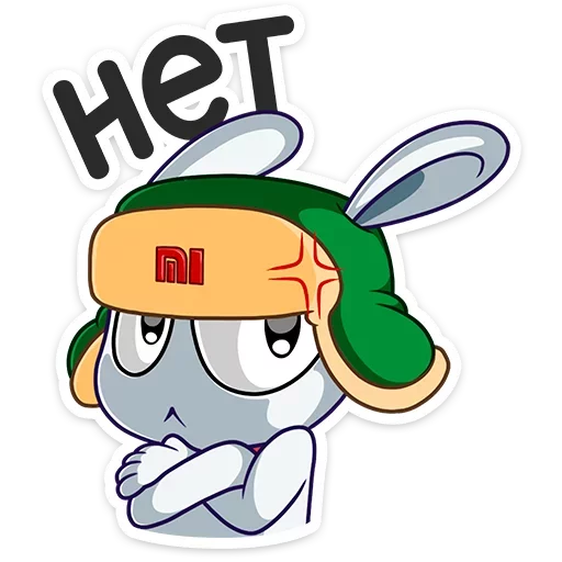 Кролик Mi Rabbit emoji 😒