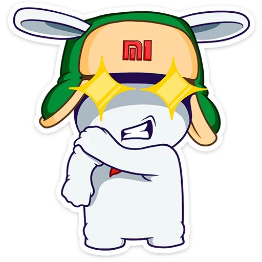 Кролик Mi Rabbit emoji 😡