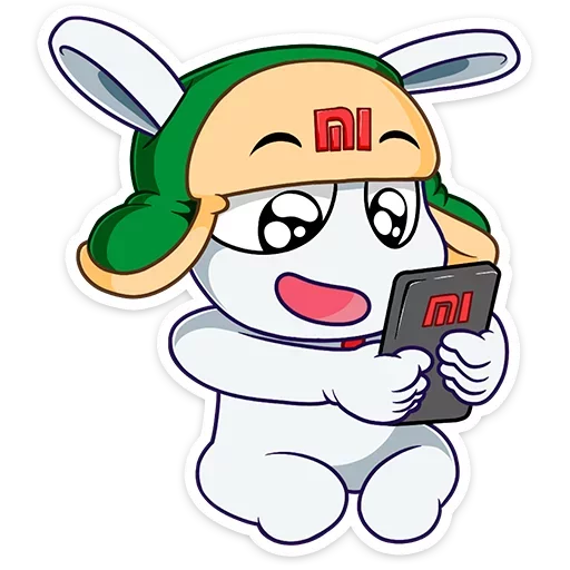 Кролик Mi Rabbit emoji 📱