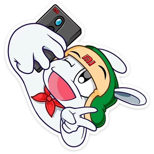 Кролик Mi Rabbit emoji 😉