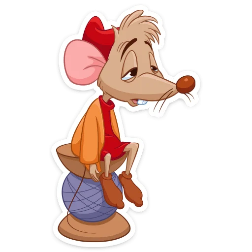 Telegram Sticker «Влюблённые мышки» 😩