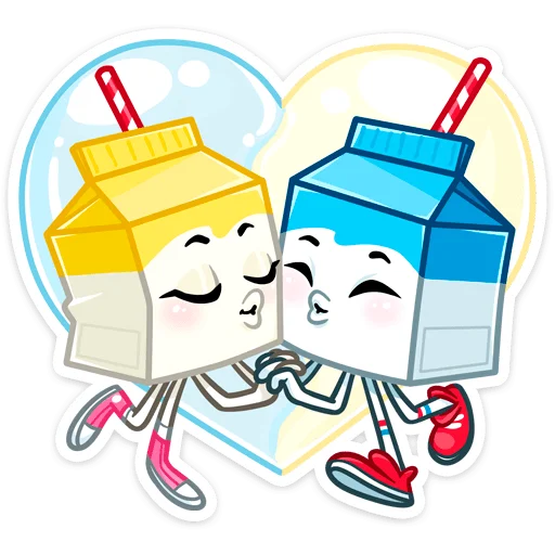 Молочко emoji ❤️