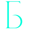 Telegram emoji Бирюзовый шрифт