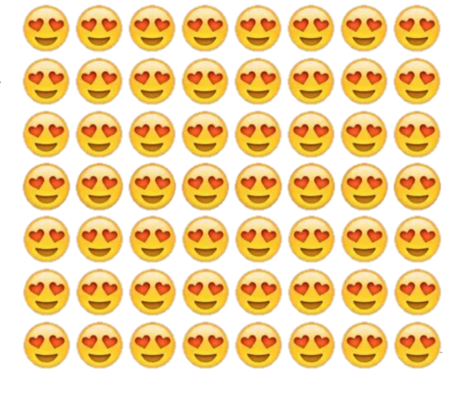 Millions of smiles emoji 😍