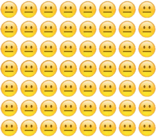 Millions of smiles emoji 😦