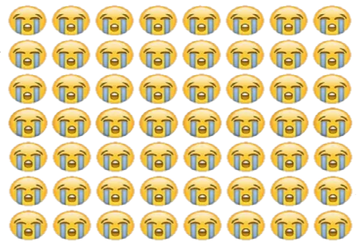 Millions of smiles emoji 😨