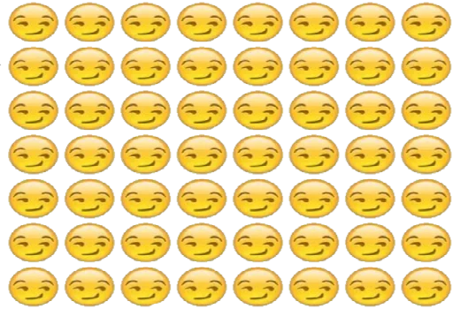 Millions of smiles emoji 😨