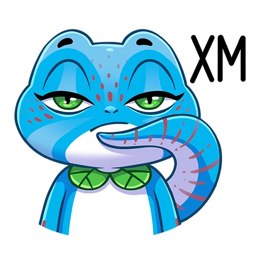 Telegram Sticker «Милли» 🤔