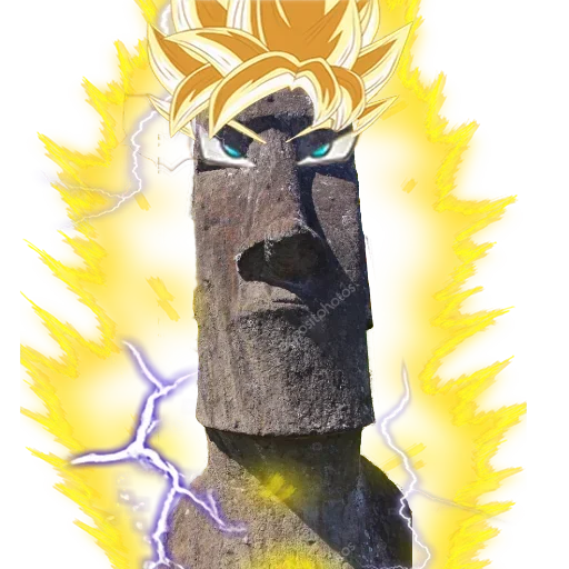 Telegram stiker «Moai | Моаи» 🗿
