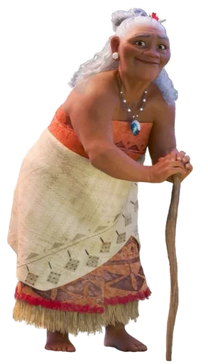 Telegram Sticker «Moana / Oceania / Моана» 👩
