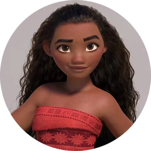 Telegram stiker «Moana / Oceania / Моана» 😃