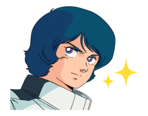 Gundam 0079 + Zeta Gundam emoji 😉