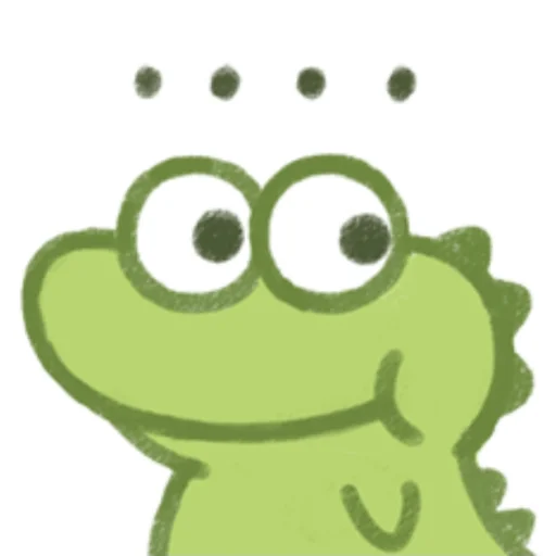 Cute Crocodile stiker 😐