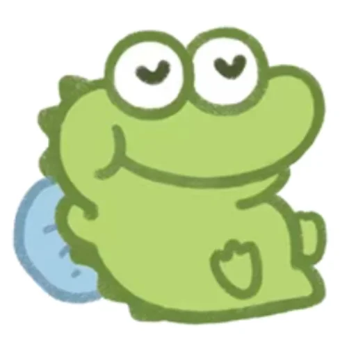 Cute Crocodile stiker 😴