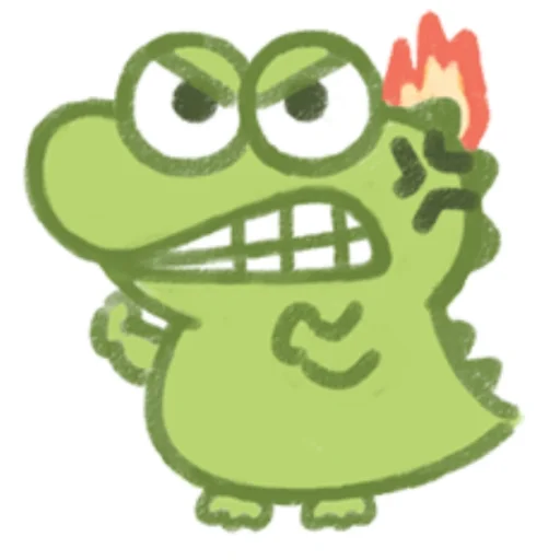 Cute Crocodile stiker 😡