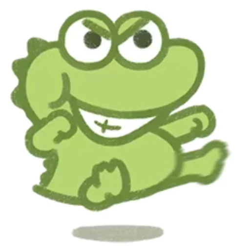 Cute Crocodile stiker 🥊