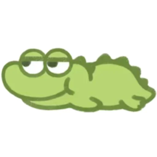 Стикер Cute Crocodile 🙂