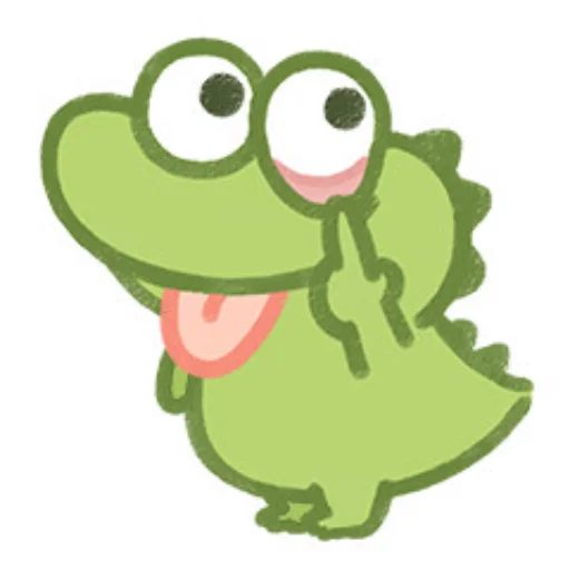 Cute Crocodile stiker 🤪